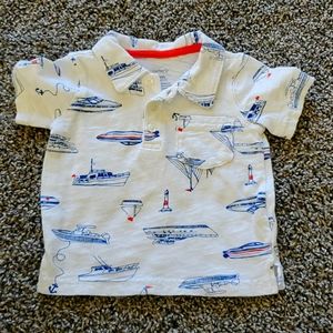Boating polo shirt